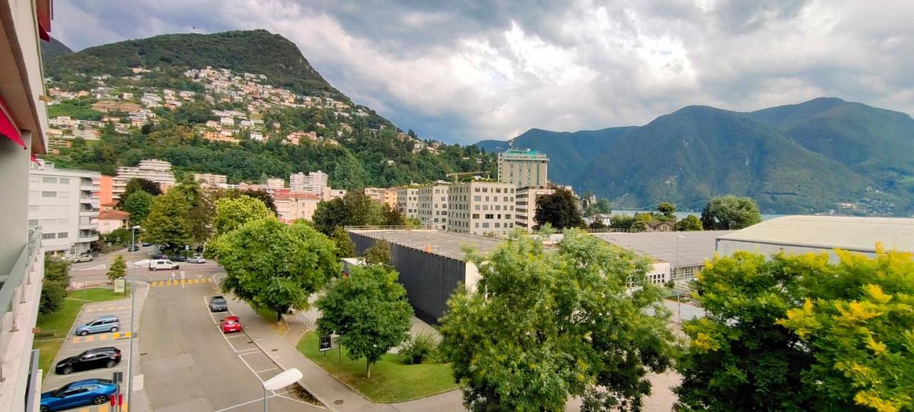 Lugano Lido - Modern And Cozy 2 Bedroom 2 Bathroom Apartment With Top Masterchef Kitchen At The Lugano Lido Touristic And Convention Area. Exteriör bild